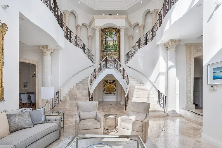 Entry hall - 464 Addison Park Lane, Boca Raton